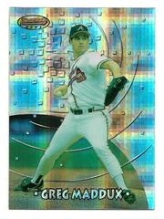 Greg Maddux [Atomic Refractor] #40 Baseball Cards 1997 Bowman's Best Prices