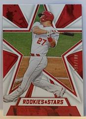 Mike Trout [Red] #10 Baseball Cards 2021 Panini Chronicles Rookies and Stars Prices