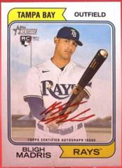 Bligh Madris [Special Edition Red Ink] Baseball Cards 2023 Topps Heritage Real One Autographs High Number Prices