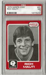 Rich Mauti #41 Football Cards 1979 Saints Coke Prices