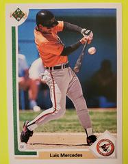 Luis Mercedes Baseball Cards 1991 Upper Deck Prices