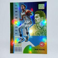 Trae Young [Purple] #5 Basketball Cards 2018 Panini Status Rookie Prominence Prices