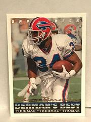 Thurman Thomas Football Cards 1993 Upper Deck Prices