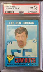 Lee Roy Jordan #31 Football Cards 1971 Topps Prices