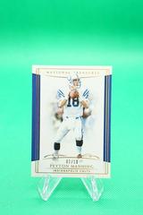 Peyton Manning [Holo Gold] #40 Football Cards 2018 National Treasures Prices