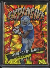 Jameson Williams [Gold] Football Cards 2022 Panini Absolute Explosive Prices