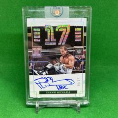 Shawn Michaels Wrestling Cards 2022 Panini Impeccable WWE WrestleMania Signatures Prices