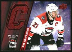 Zac Dalpe [Red] #L-13 Hockey Cards 2021 Upper Deck AHL Captains Prices