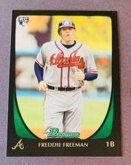 Freddie Freeman #205 Baseball Cards 2011 Bowman Prices