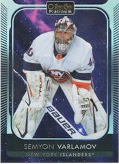 Semyon Varlamov [Cosmic] Hockey Cards 2021 O-Pee-Chee Platinum Prices