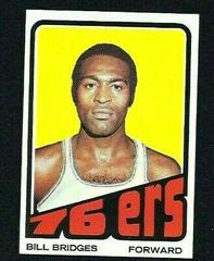 Bill Bridges Basketball Cards 1972 Topps Prices
