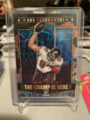 Rob Gronkowski #CH-9 Football Cards 2021 Panini Donruss Optic The Champ is Here Prices