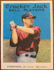 Jim Edmonds [Mini Blue] #14 Baseball Cards 2004 Topps Cracker Jack Prices