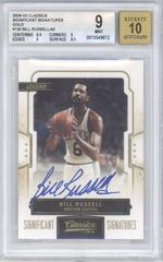 Bill Russell [Gold] Basketball Cards 2009 Panini Classics Significant Signatures Prices