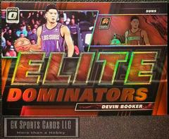 Devin Booker [Red] #25 Basketball Cards 2019 Panini Donruss Optic Elite Dominators Prices