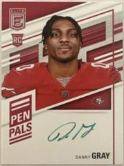 Danny Gray [Green Ink] Football Cards 2022 Panini Donruss Elite Pen Pals Autographs Prices
