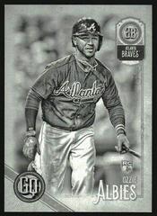 Ozzie Albies [Black & White] #163 Baseball Cards 2018 Topps Gypsy Queen Prices