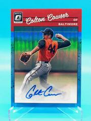 Colton Cowser [Carolina Blue] Baseball Cards 2023 Panini Donruss Optic Retro 1990 Signatures Prices