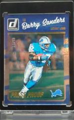 Barry Sanders [Press Proof Silver] Football Cards 2016 Panini Donruss Prices