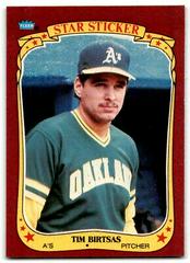 Tim Birtsas #5 Baseball Cards 1986 Fleer Star Stickers Prices