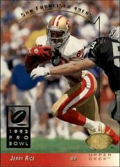 Jerry Rice #240 Football Cards 1993 SP Prices