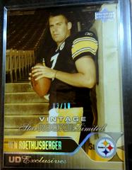 Ben Roethlisberger [UD Exclusives Vintage] #204 Football Cards 2004 Upper Deck Prices