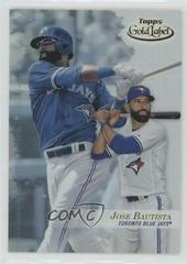 Jose Bautista [Class 2] #2 Baseball Cards 2017 Topps Gold Label Prices
