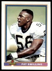 Pat Swilling Football Cards 1991 Bowman Prices
