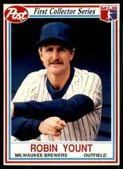 Robin Yount Baseball Cards 1990 Post Cereal Prices