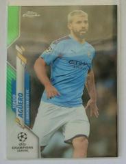 Sergio Aguero [Green Refractor] Soccer Cards 2019 Topps Chrome UEFA Champions League Prices