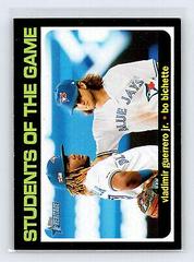 Vladimir Guerrero Jr. / Bo Bichette #CC-1 Baseball Cards 2020 Topps Heritage Combo Cards Prices