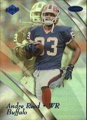 Andre Reed #23 Football Cards 1999 Collector's Edge Masters Prices