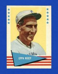 Eppa Rixey #71 Baseball Cards 1961 Fleer Prices