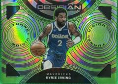 Kyrie Irving [Green Flood] #1 Basketball Cards 2022 Panini Obsidian Tunnel Vision Prices