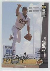 Roberto Alomar [Silver Signature] #463 Baseball Cards 1996 Collector's Choice Prices