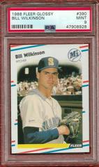 Bill Wilkinson #390 Baseball Cards 1988 Fleer Glossy Prices