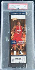 LeBron James #1 Basketball Cards 2003 Fleer Authentix Ticket Studs Prices