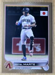 Ketel Marte [Gold] #106 Baseball Cards 2022 Topps Japan Edition Prices