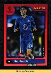 Kai Havertz [Red Refractor] Soccer Cards 2021 Topps Chrome UEFA Champions League Prices
