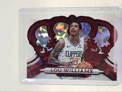 Lou Williams [Crystal Red] #2 Basketball Cards 2018 Panini Crown Royale Prices