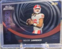 Trevor Lawrence [50 Stripe] Football Cards 2021 Wild Card Alumination Prices