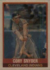 cory snyder #196 Baseball Cards 1989 Sportflics Prices