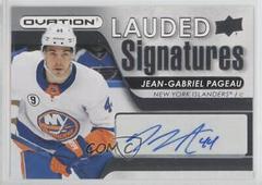 Jean Gabriel Pageau Hockey Cards 2021 Upper Deck Ovation Lauded Signatures Prices