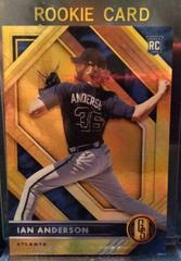 Ian Anderson Baseball Cards 2021 Panini Chronicles Gold Standard Prices