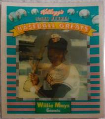 Willie Mays #3 Baseball Cards 1991 Kellogg's Prices