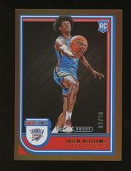 Jalen Williams [Artist Proof Gold] Basketball Cards 2022 Panini Hoops Prices