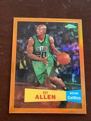 Ray Allen [1957 Refractor] #9 Basketball Cards 2007 Topps Chrome Prices