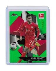 Serge Gnabry [Green Refractor] Soccer Cards 2020 Topps Finest Bundesliga Prices