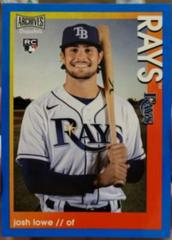 Josh Lowe [Blue] Baseball Cards 2022 Topps Archives Snapshots Prices