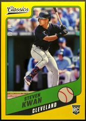 Steven Kwan [Gold] #4 Baseball Cards 2022 Panini Chronicles Classics Prices